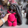 cute plush bunny with long ears crochet pattern