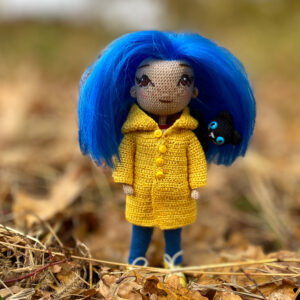 Coraline doll. Custom coraline doll.