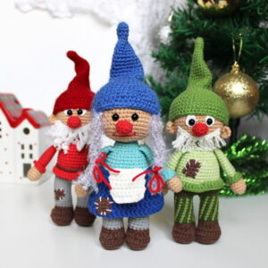 Crochet gnomes pattern