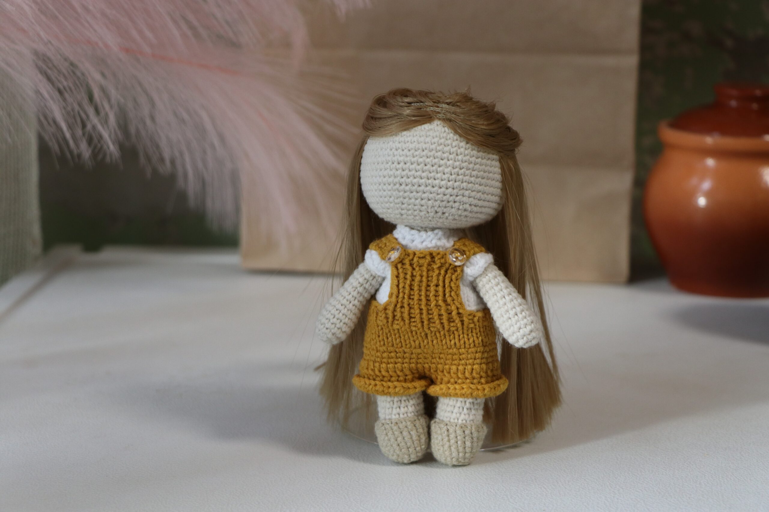 Crochet pattern tilda doll long legs