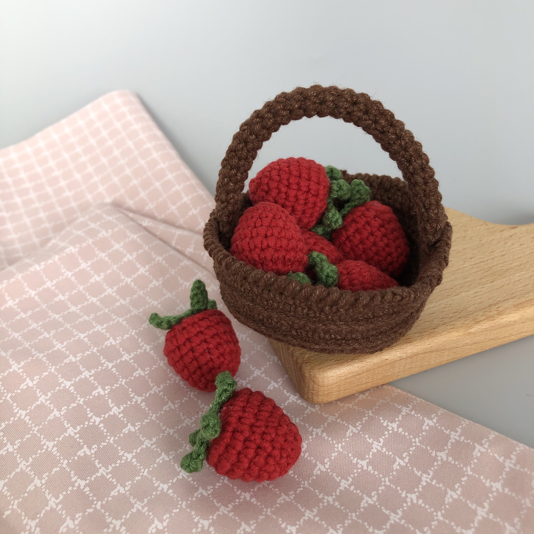 Crochet Pattern, crochet pattern, Crochet strawberry pattern