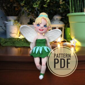 Fairy doll crochet pattern