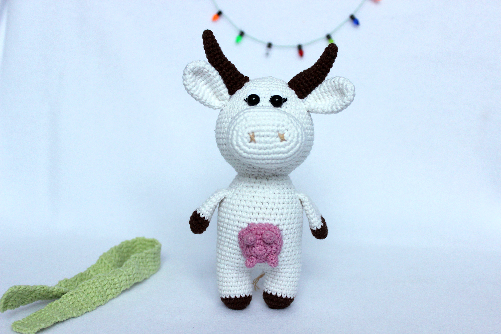 Crochet bull cow with calf pattern, bull cow amigurumi 3 IMG 4633