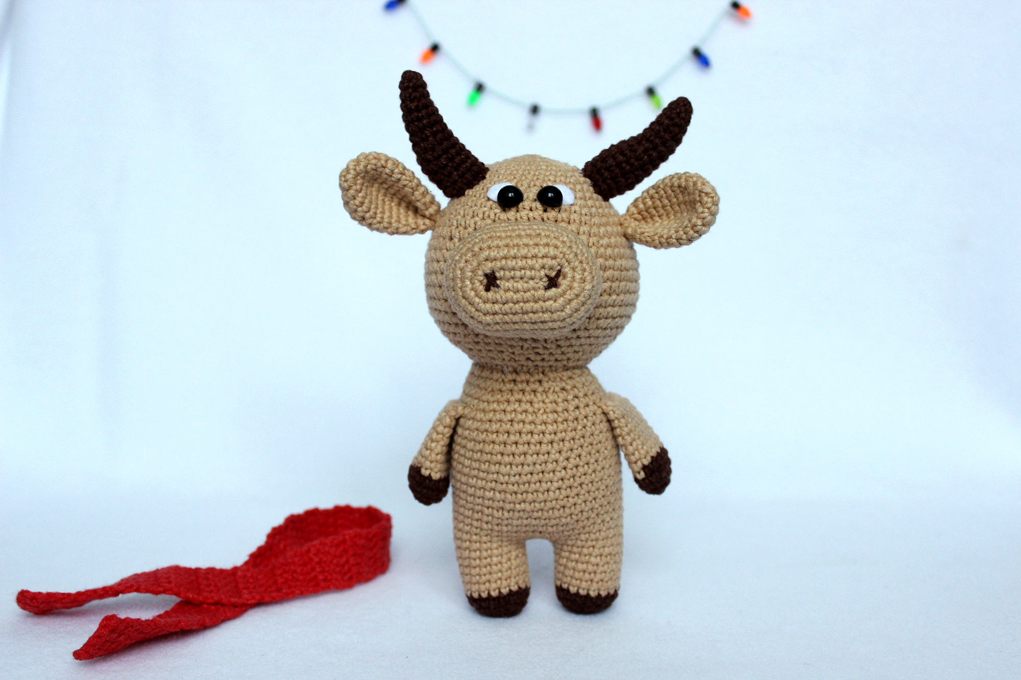 Crochet bull cow with calf pattern, bull cow amigurumi 5 IMG 4634 1