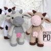 Cow crochet pattern