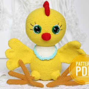 Modèle de poulet au crochet