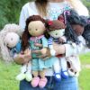 PATTERN Crochet Dolls. PDF Amigurumi Girl. Amigurumi Doll Pattern. Tutorial crochet girl. Amigurumi Pattern Doll.