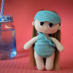 pattern crochet doll swimsuit