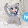 Kitten crochet pattern PDF