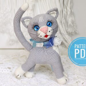 Kitten crochet pattern PDF