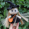 Pattern witch doll amigurumi