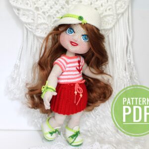 Crochet sports clothes for dolls