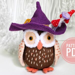 Modèle de crochet pour hibou