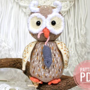 Modèle de crochet pour hibou