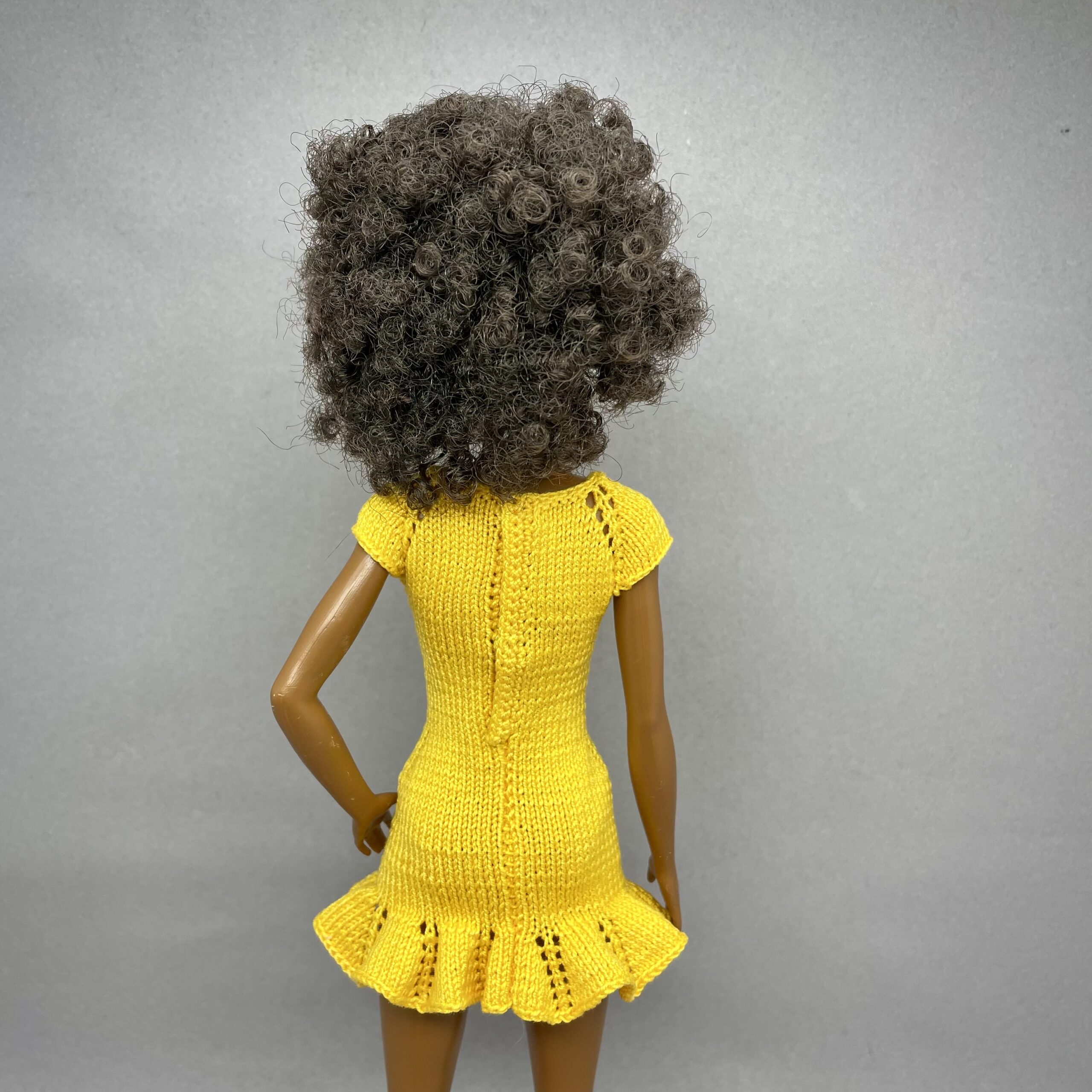 Knitting Pattern. Summer dress for Barbie doll. 3 Dress for Barbie