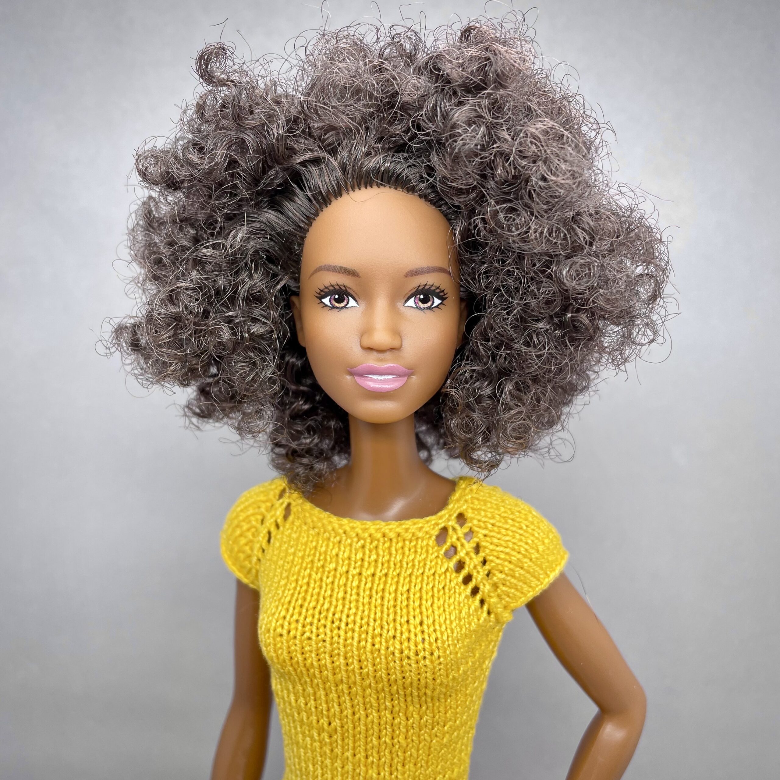 Knitting Pattern. Summer dress for Barbie doll. 4 Dress for Barbie