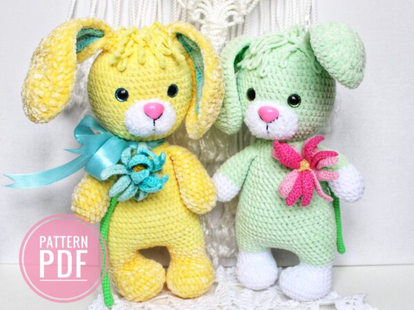 Bunny plush crochet pattern