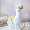 Pattern crochet llama
