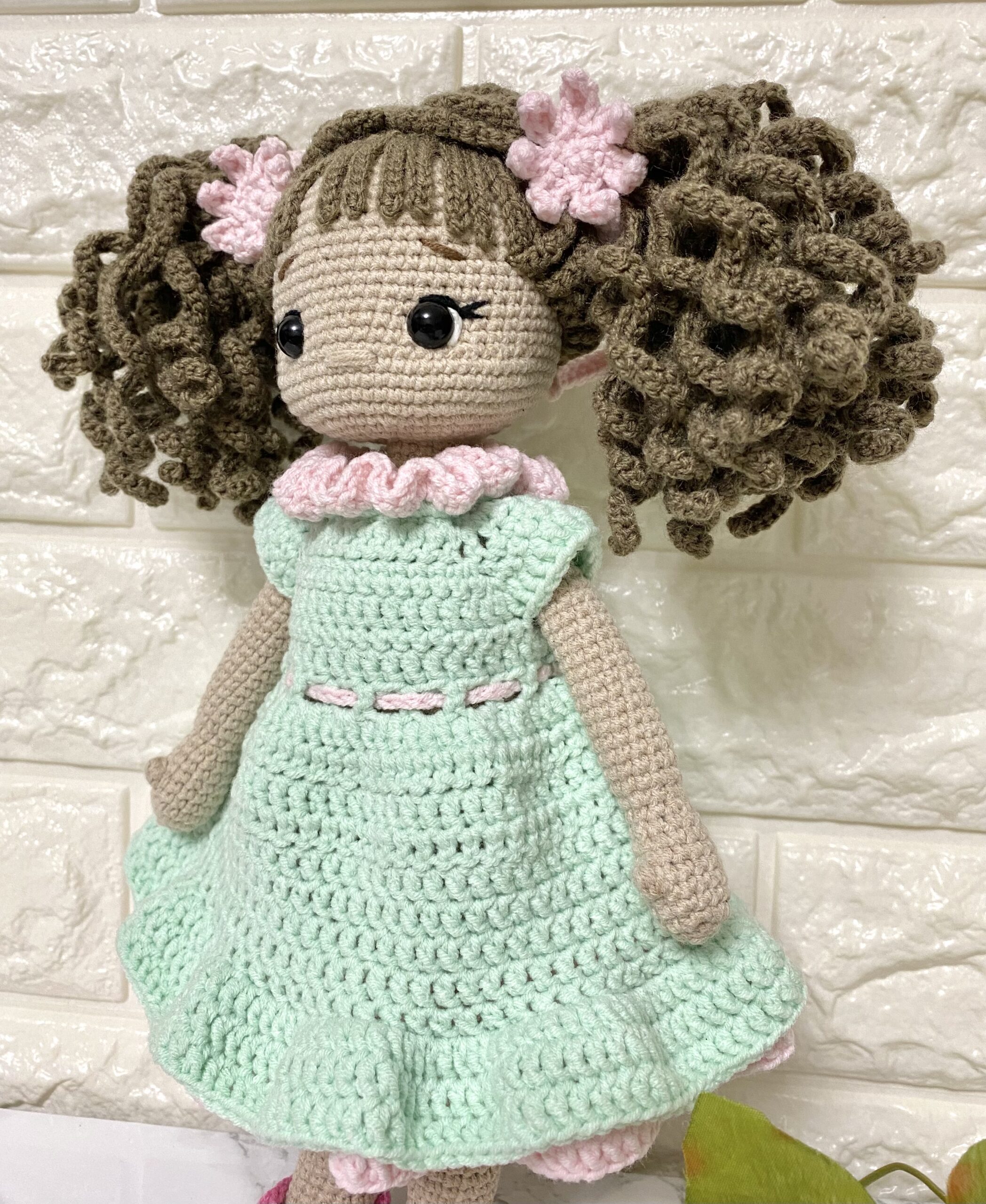  Handmade Crochet Doll Mia Doll Amigurumi Doll Yarn