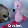 FLAMINGO Crochet pattern, PDF Digital Download