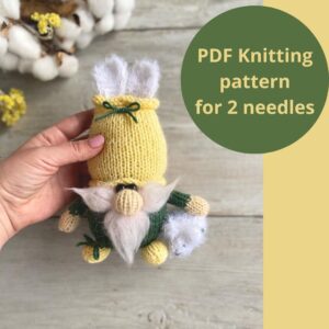 Easter Gnome knitting pattern