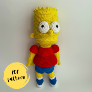 Bart Simpson crochet pattern