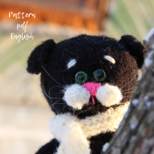 Cat knitting pattern