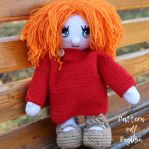 Doll boy crochet pattern