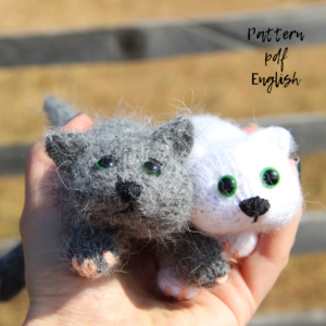 Little kitten knitting pattern