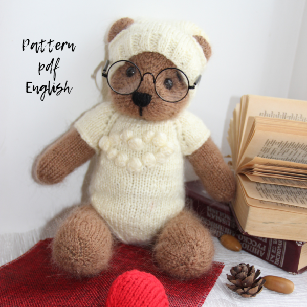 Knitted Teddy bear pattern
