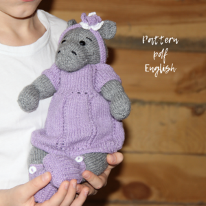 Hippo knitting pattern