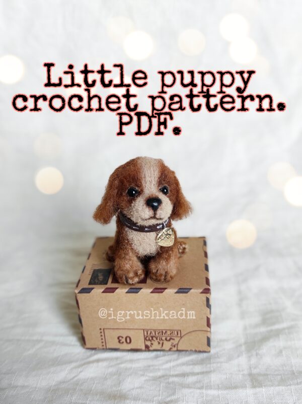 Little puppy crochet pattern pdf