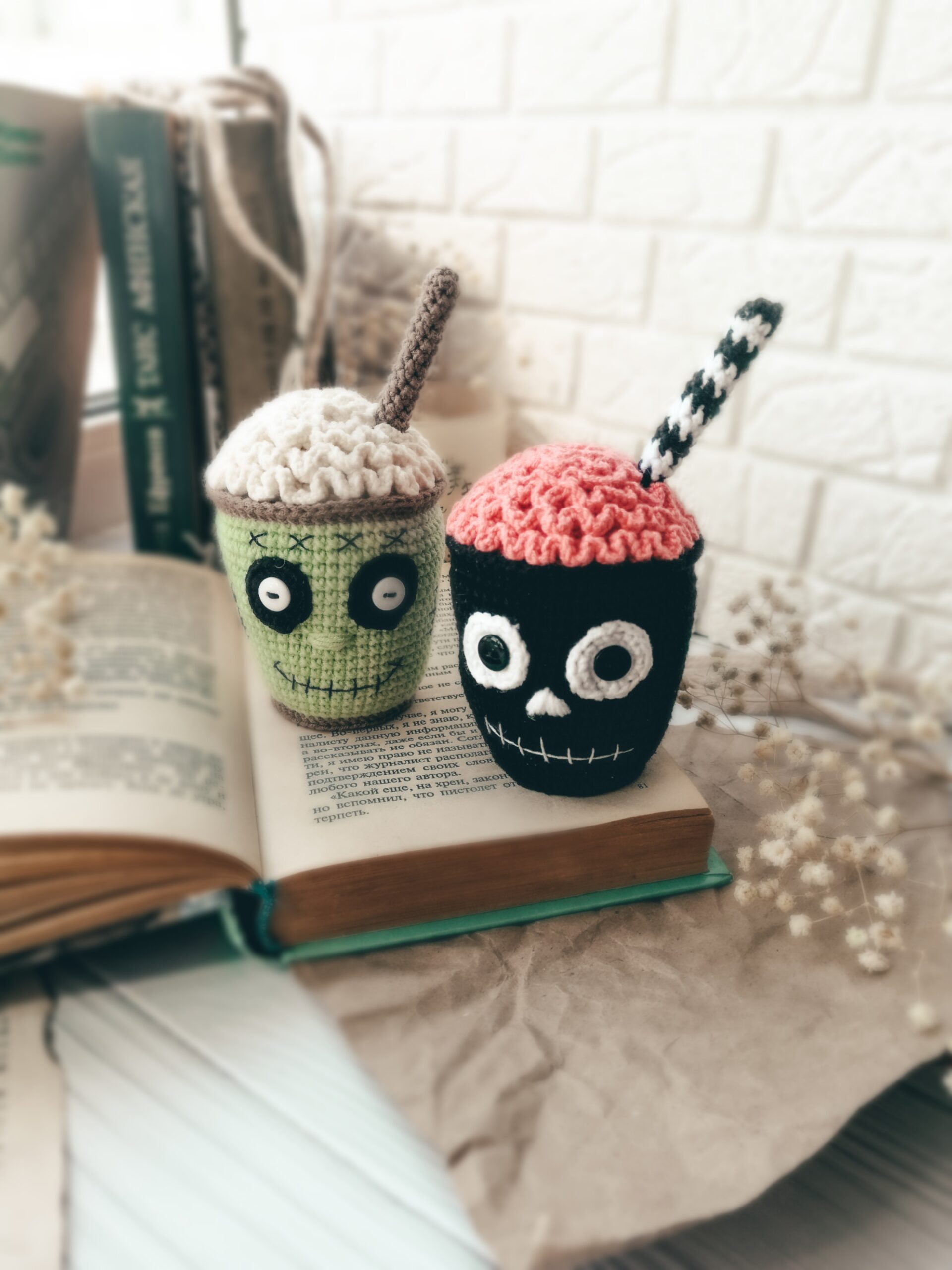 Frappuccino Crochet Plushie: Crochet pattern