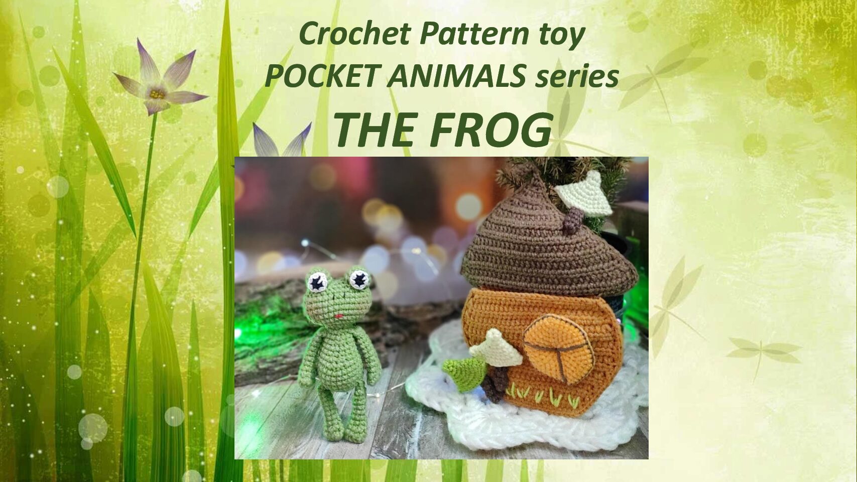 Crochet pattern Frog. Amigurumi toys. In English PDF 5 THE FROG pdf