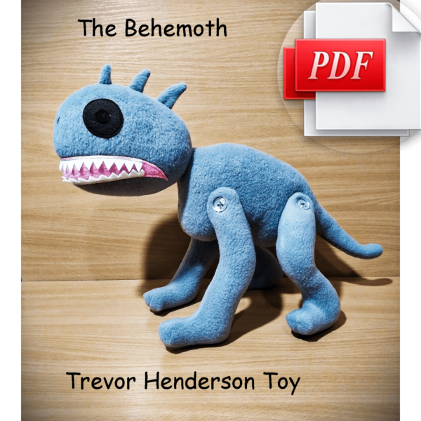 The Behemoth Trevor Henderson Pattern PDF digital goods