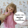 Pattern ooak Paola Reina doll video tutorial of tilting headfor Paola Reina. Video with English subtitles