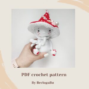 crochet pattern mushroom