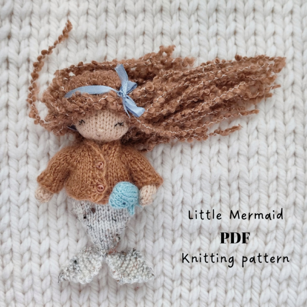 Waldorf doll PDF Knitting pattern 1