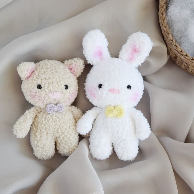 Rabbit Stuffed Animal Crochet Kit-STP-87B71