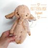 Pattern elephant, easy pattern elephant, teddy elephant pattern, sewing elephant