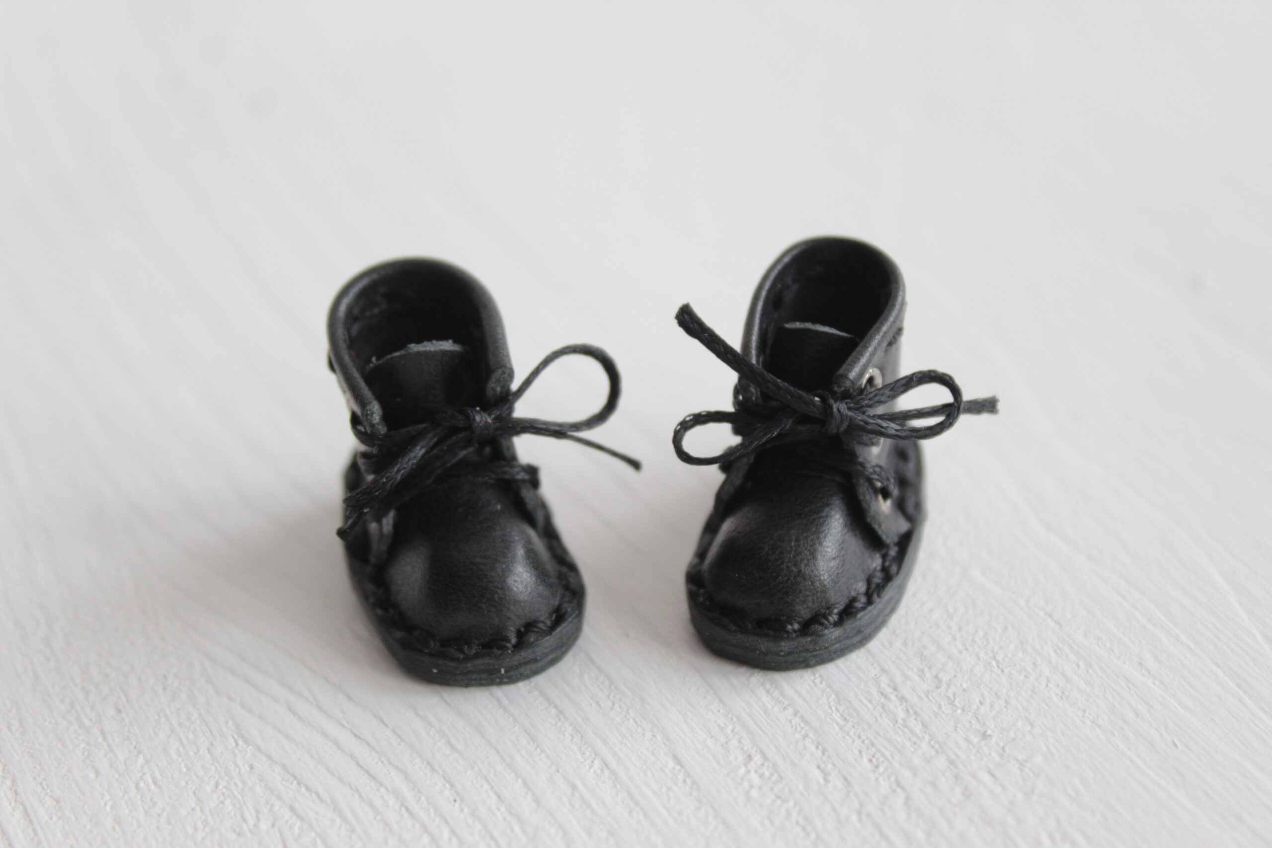 Black Hand made leather boots for Blythe doll, shoes for blythe 1 aa 29 scaled