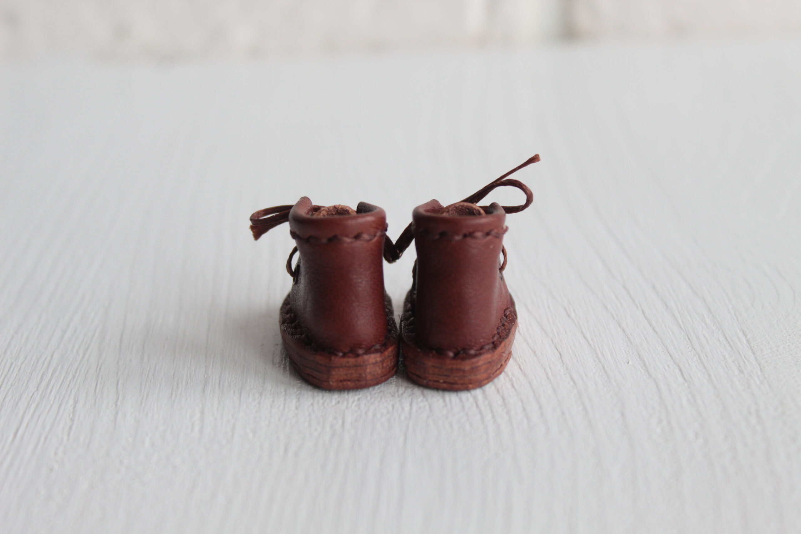 Brown Hand made leather boots for Blythe doll, shoes for blythe 1 aa 42 scaled