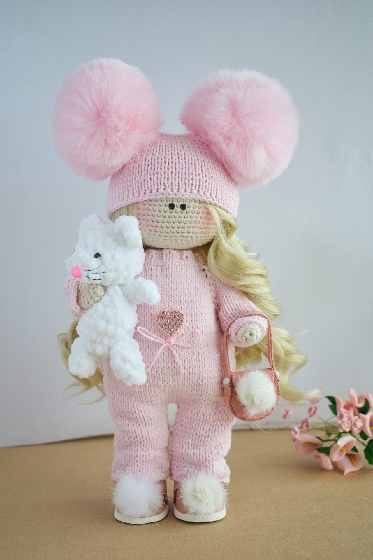 Crochet pattern Strawberry Axolotl PDF pattern Plush axolotl