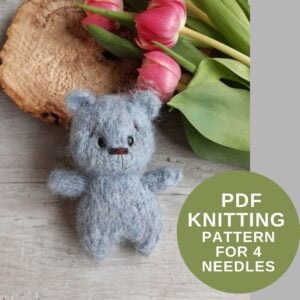 modèle de tricotage de l'ours PDF