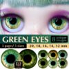 green eyes
