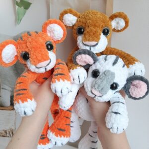 Crochet PATTERN tiger