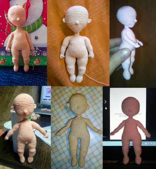 Crochet Baby doll pattern - DailyDoll Shop