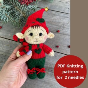 Elf Boy Knitting Pattern