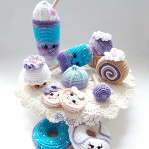 knitted play food