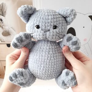 Crochet Cat Toy PDF Tutorial